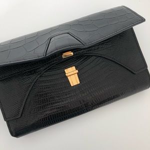 Black Alexander Wang clutch